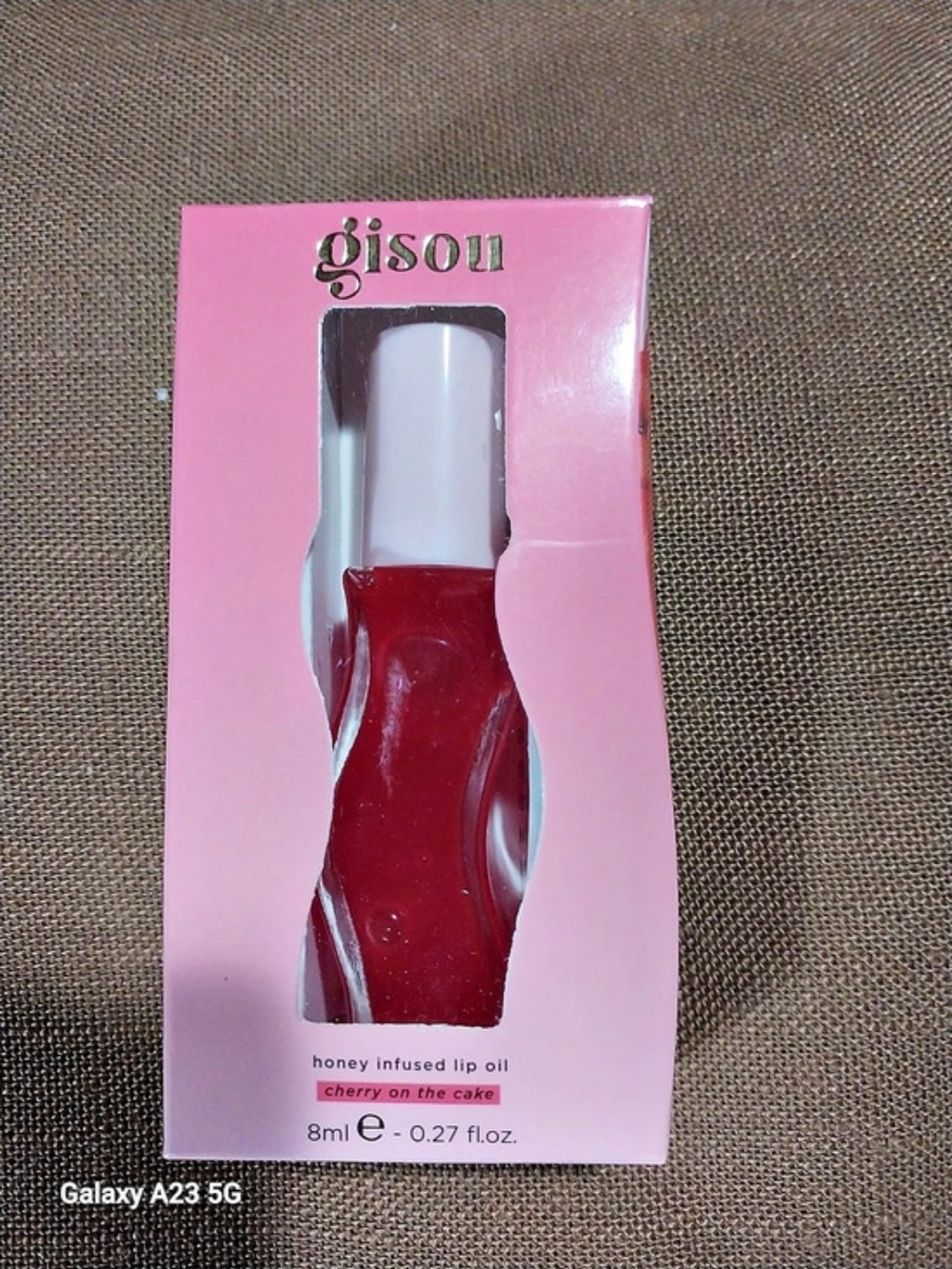 gisou Honey Infused Lip Oil - Cherry on the Cake